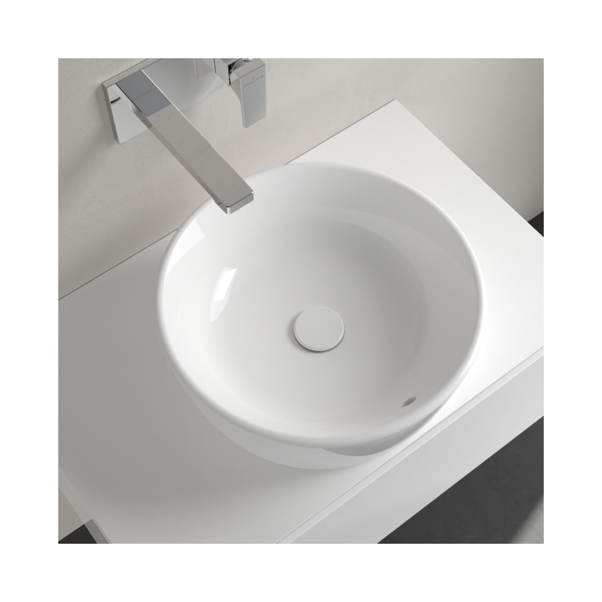 Villeroy & Boch 5A254501 - Lavabo à poser ARCHITECTURA Ø 45 cm céramique/blanc