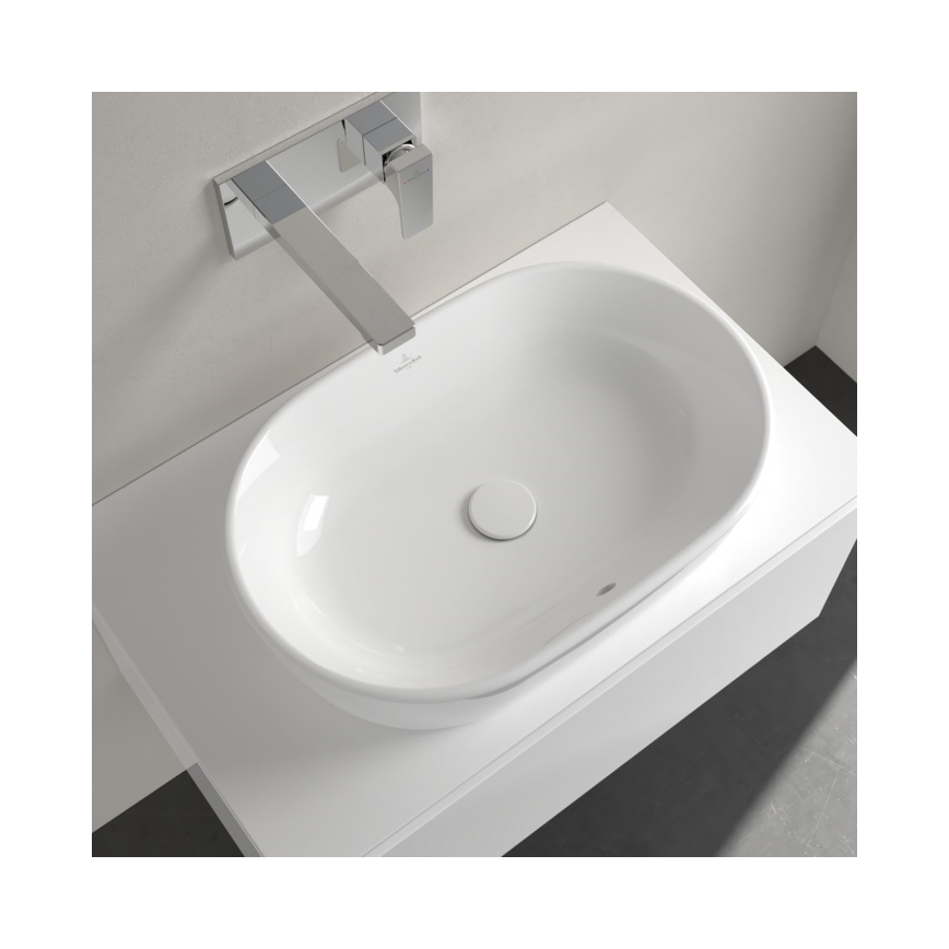 Villeroy & Boch 5A266001 - Vasque à poser ARCHITECTURA 60x40 cm céramique/blanc