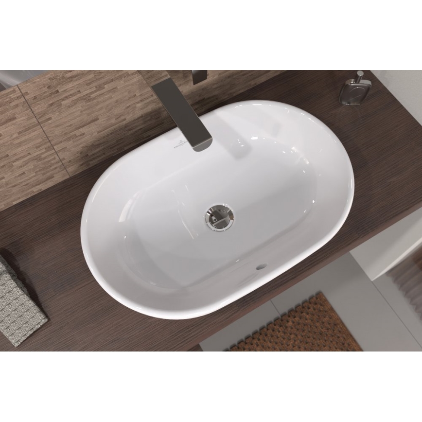 Villeroy & Boch 5A266001 - Vasque à poser ARCHITECTURA 60x40 cm céramique/blanc