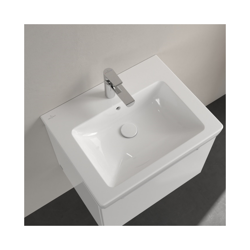 Villeroy & Boch 7113F001 - Lavabo suspendu SUBWAY 2.0 60 x 47 cm céramique/blanc