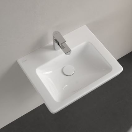 Villeroy & Boch 73155001 - Lavabo suspendu SUBWAY 2.0 50x40 cm, céramique/blanc