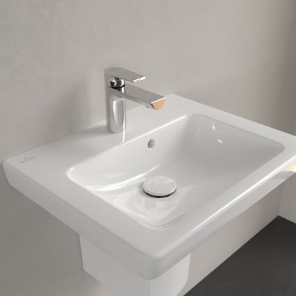 Villeroy & Boch 73155001 - Lavabo suspendu SUBWAY 2.0 50x40 cm, céramique/blanc