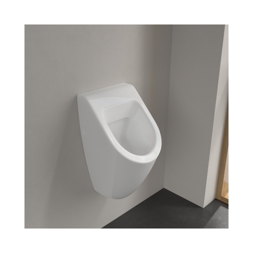 Villeroy & Boch 75130001 - Urinoir SUBWAY évacuation arrière céramique/blanc