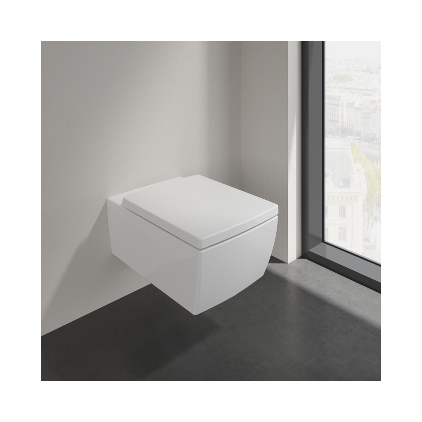 Villeroy & Boch 8M24S101 - Siège de WC SoftClose MEMENTO 2.0 blanc