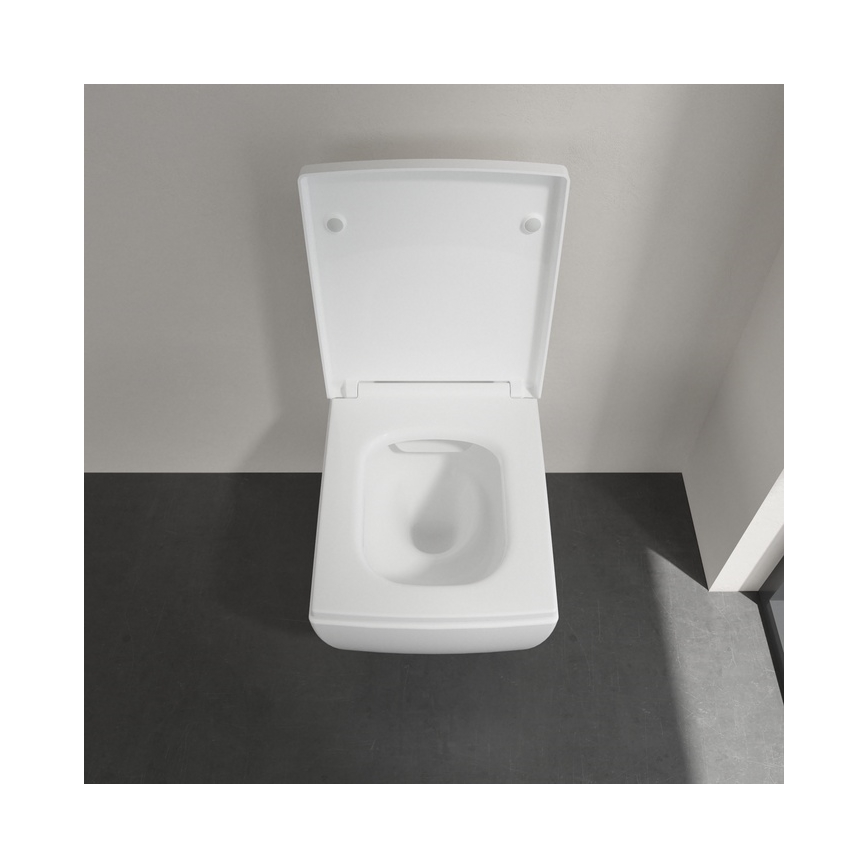 Villeroy & Boch 8M24S101 - Siège de WC SoftClose MEMENTO 2.0 blanc