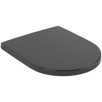 Villeroy & Boch 8M42S1R7 - Abattant WC SoftClose SUBWAY noir