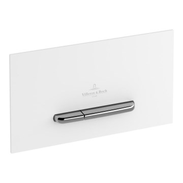Villeroy & Boch 92216168 - Bouton de commande VICONNECT blanc/chrome brillant