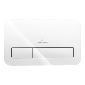 Villeroy & Boch 922400RE - Bouton-poussoir de chasse VICONNECT blanc brillant
