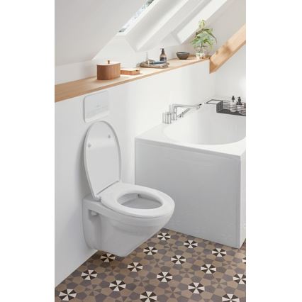 Villeroy & Boch 922400RE - Bouton-poussoir de chasse VICONNECT blanc brillant