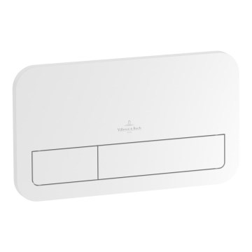 Villeroy & Boch 92249068 - Bouton de chasse d'eau VICONNECT blanc