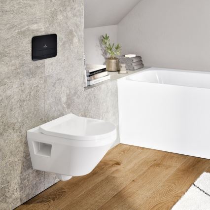 Villeroy & Boch 922490AN - Bouton de chasse VICONNECT noir