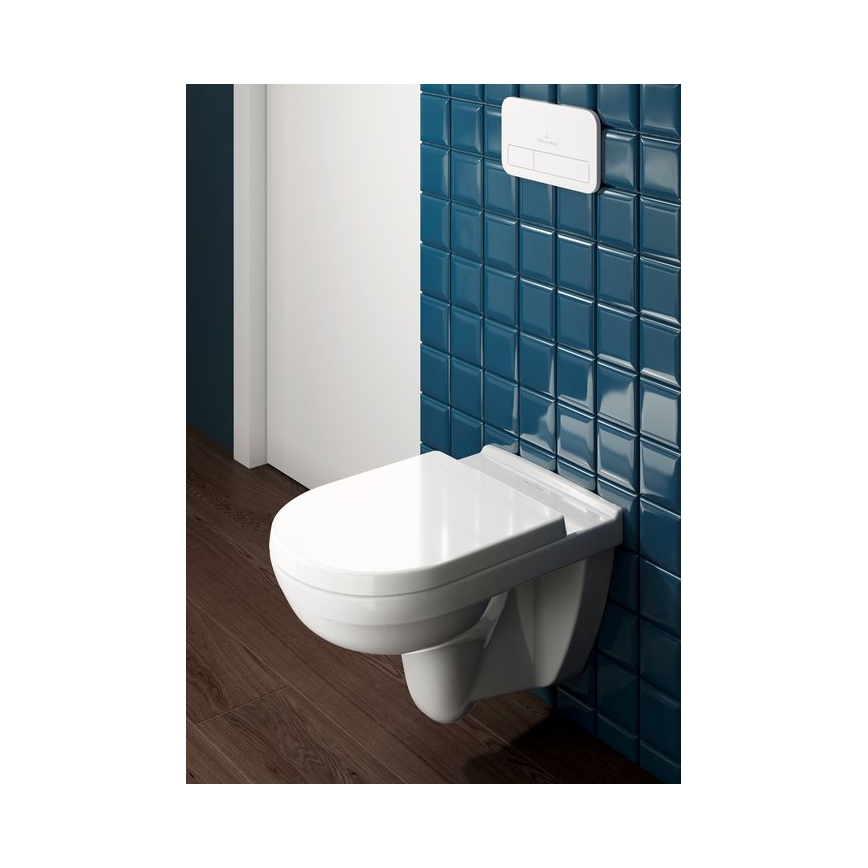 Villeroy & Boch 9M38S101 - Abattant de WC SoftClose O.NOVO blanc