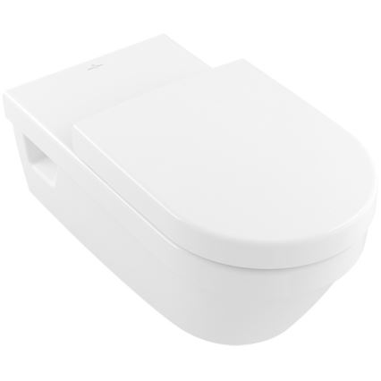Villeroy & Boch 9M51B101 - Abattant WC à fermeture douce VICARE blanc