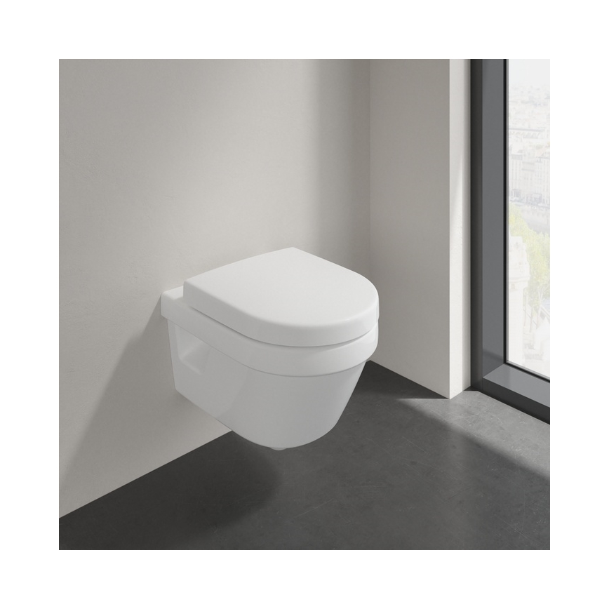 Villeroy & Boch 9M66S201 - Abattant WC SoftClose ARCHITECTURA blanc