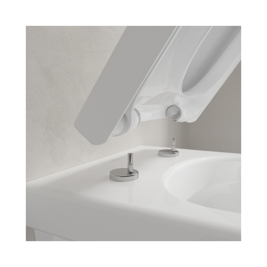 Villeroy & Boch 9M66S201 - Abattant WC SoftClose ARCHITECTURA blanc