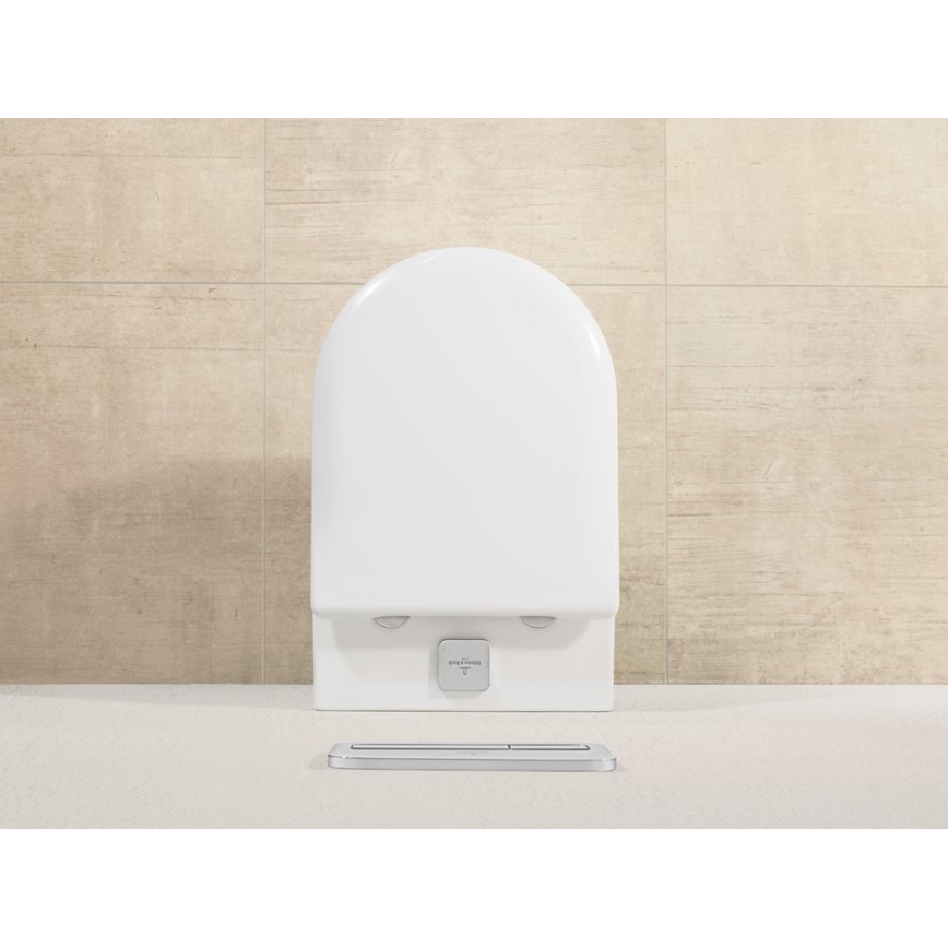 Villeroy & Boch 9M78S101 - Abattant de WC SoftClose SUBWAY 2.0 blanc