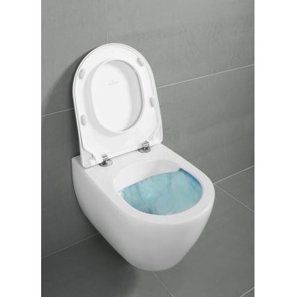 Villeroy & Boch 9M78S101 - Abattant de WC SoftClose SUBWAY 2.0 blanc