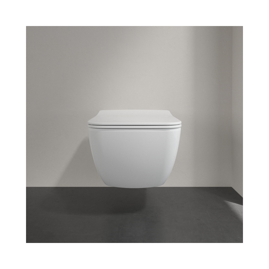 Villeroy & Boch 9M79S101 - Abattant de WC SoftClose VENTICELLO blanc