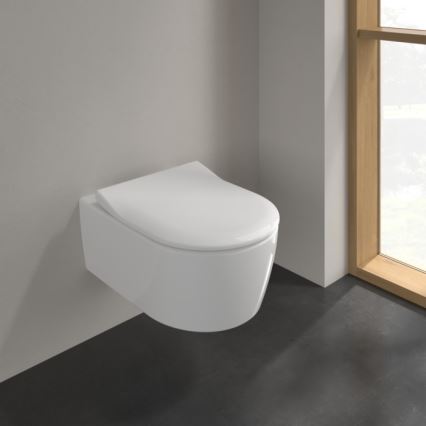 Villeroy & Boch 9M87S101 - Abattant WC SoftClose AVENTO blanc