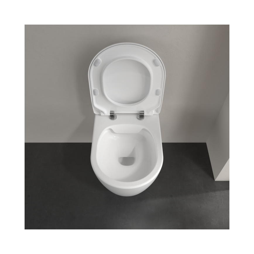 Villeroy & Boch 9M87S101 - Abattant WC SoftClose AVENTO blanc
