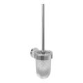 Villeroy & Boch TVA15101600061 - Brosse WC murale ELEMENTS en verre/chrome brillant