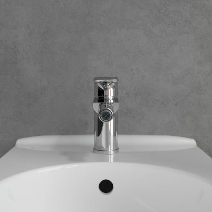 Villeroy & Boch TVB10420111061 - Mitigeur pour bidet + bonde O.NOVO chrome poli