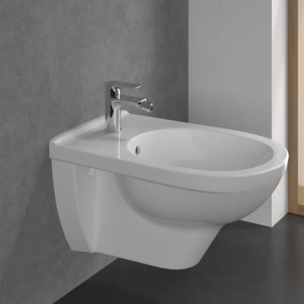 Villeroy & Boch TVB10420111061 - Mitigeur pour bidet + bonde O.NOVO chrome poli