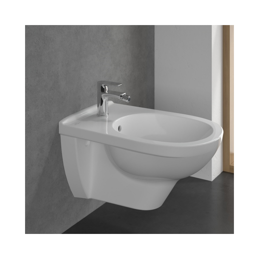 Villeroy & Boch TVB10420111061 - Mitigeur pour bidet + bonde O.NOVO chrome poli