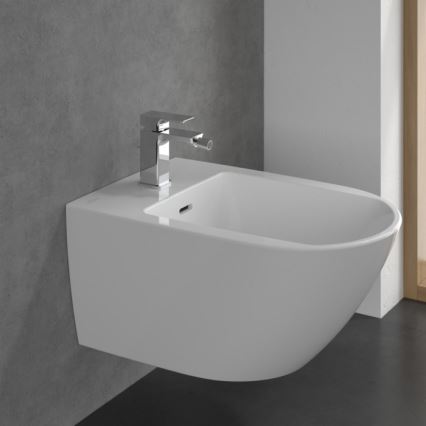 Villeroy & Boch TVB11200100061 - Mitigeur pour bidet + vidage SUBWAY 3.0 chrome brillant