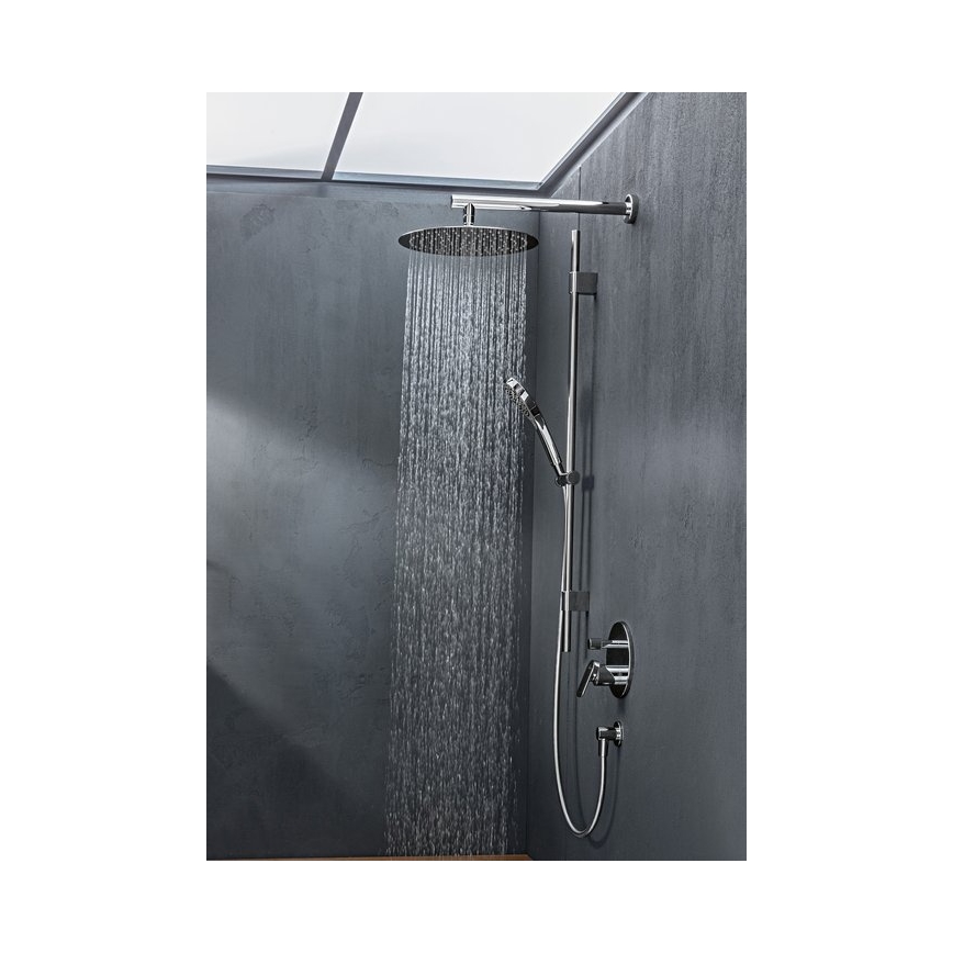 Villeroy & Boch TVC00045351061 - Bras de douche rond 40 cm chrome brillant
