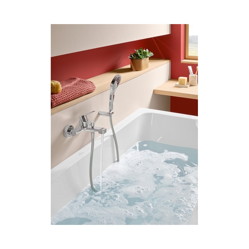 Villeroy & Boch TVT10300200061 - Mitigeur de baignoire ARCHITECTURA chrome brillant