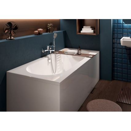 Villeroy & Boch TVT10400100061 - Mitigeur de baignoire O.NOVO chromé brillant
