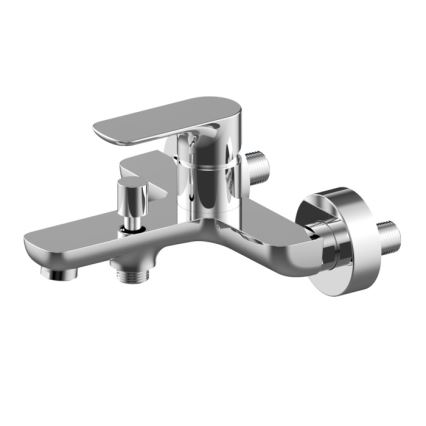 Villeroy & Boch TVT10400100061 - Mitigeur de baignoire O.NOVO chromé brillant