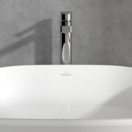 Villeroy & Boch TVW10300500061 - Mitigeur pour lavabo + bonde ARCHITECTURA 32,9 cm chromé brillant