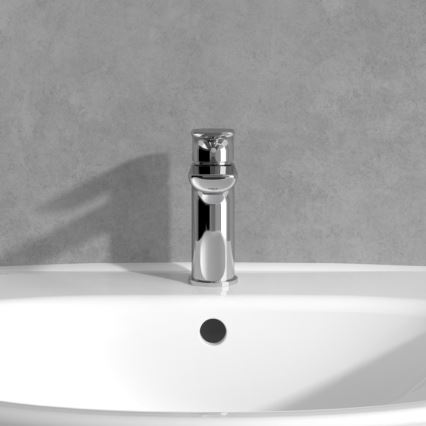 Villeroy & Boch TVW10400300161 - Mitigeur de lavabo O.NOVO 15,5 cm chrome brillant