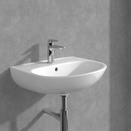 Villeroy & Boch TVW10400300161 - Mitigeur de lavabo O.NOVO 15,5 cm chrome brillant