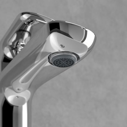 Villeroy & Boch TVW10400300161 - Mitigeur de lavabo O.NOVO 15,5 cm chrome brillant