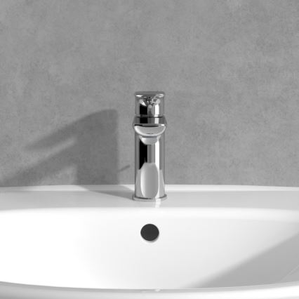 Villeroy & Boch TVW10400400161 - Mitigeur de lavabo O.NOVO 15,5 cm chrome brillant