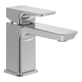 Villeroy & Boch TVW11200100161 - Mitigeur pour lavabo SUBWAY 3.0 12,5 cm chrome brillant