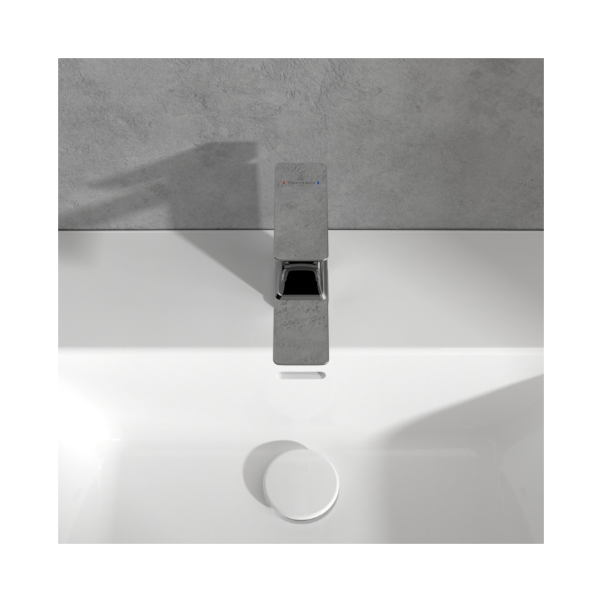 Villeroy & Boch TVW11200300061 - Mitigeur pour lavabo SUBWAY 15,5 cm chromé brillant