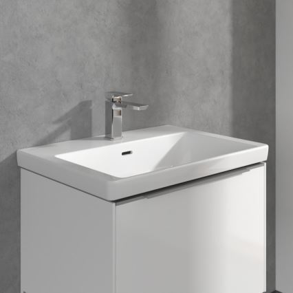 Villeroy & Boch TVW11200300061 - Mitigeur pour lavabo SUBWAY 15,5 cm chromé brillant