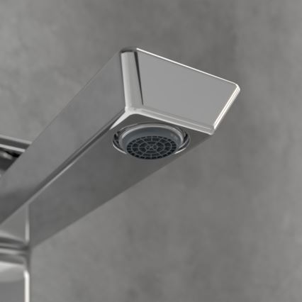 Villeroy & Boch TVW11200400061 - Mitigeur pour lavabo SUBWAY 3.0 29,5 cm, chrome brillant
