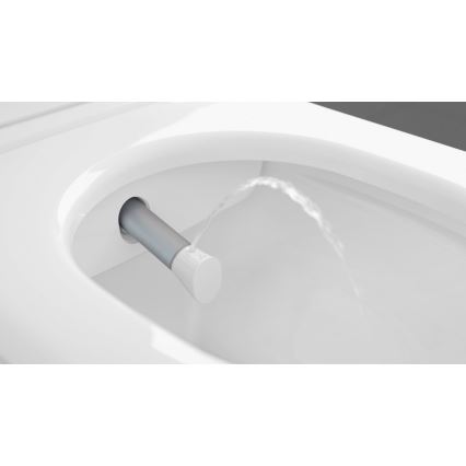 Villeroy & Boch V0E100R1 - Bidet suspendu avec abattant SoftClose VICLEAN céramique/blanc +télécommande