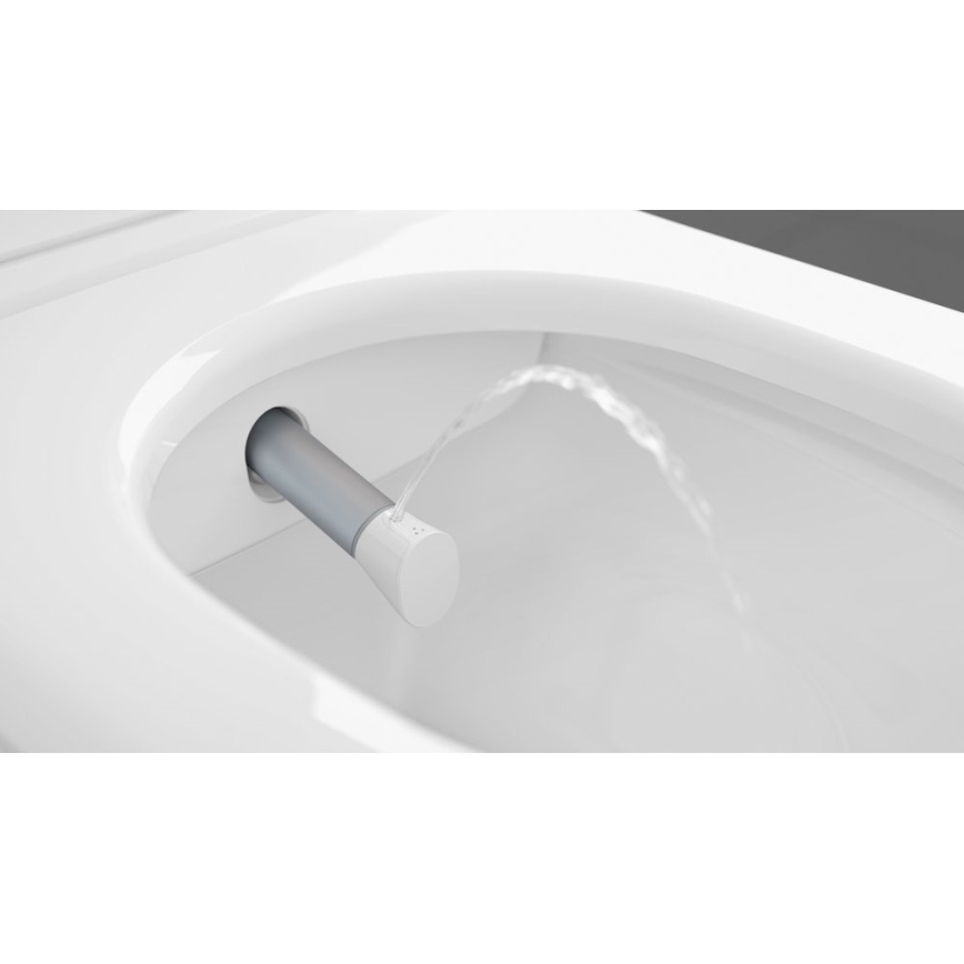 Villeroy & Boch V0E100R1 - Bidet suspendu avec abattant SoftClose VICLEAN céramique/blanc +télécommande