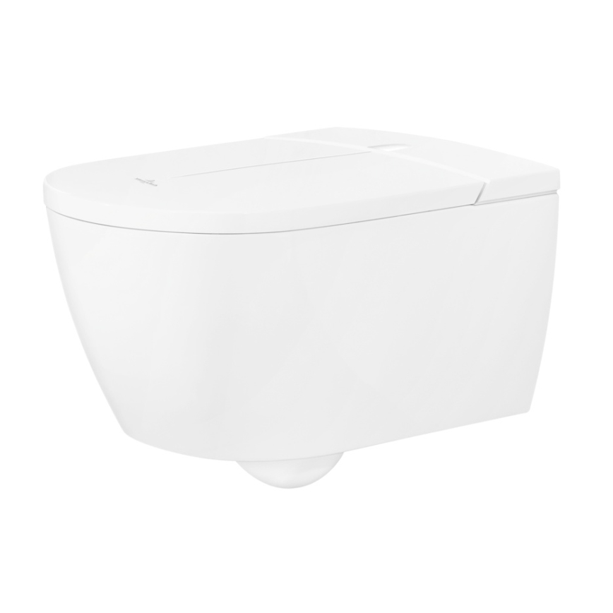 Villeroy & Boch V0E100R1 - Bidet suspendu avec abattant SoftClose VICLEAN céramique/blanc +télécommande