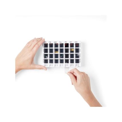 Vitility - Pilulier hebdomadaire blanc/noir