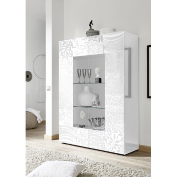Vitrine ARIA blanche