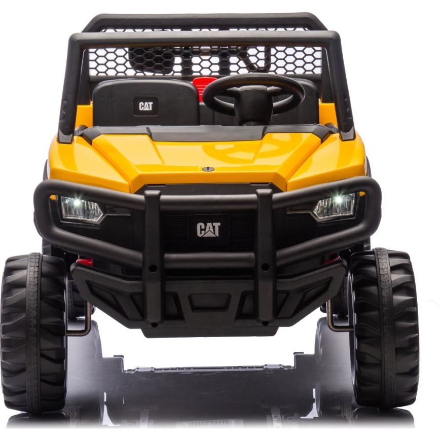 Voiture électrique CAT 60W/7500 mAh jaune/noir + Télécommande