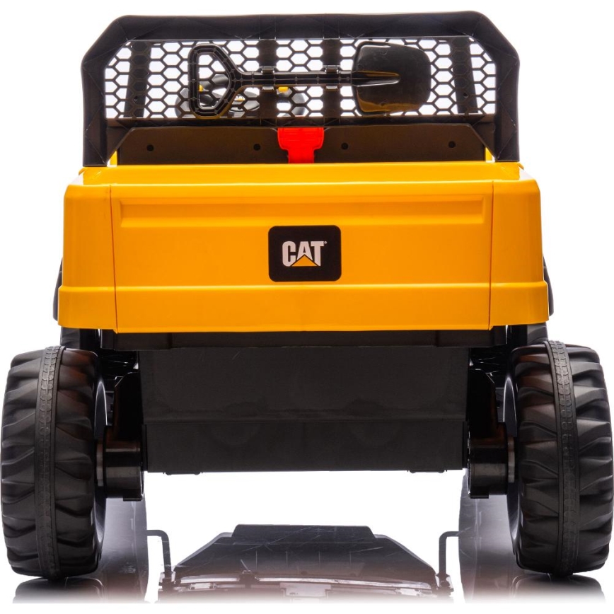 Voiture électrique CAT 60W/7500 mAh jaune/noir + Télécommande