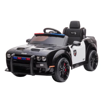 Voiture électrique Dodge Challenger Police 50W/4500 mAh noir/blanc